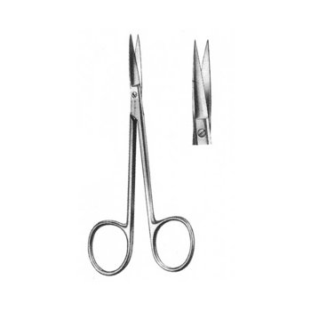 قیچی اریس سر صاف 11.5cm