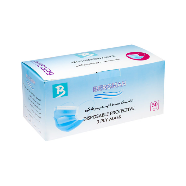 ماسک سه لایه 50 عددی